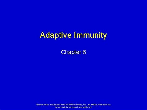 chapter 6 adaptive immunity elsevier Epub