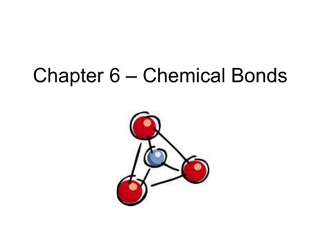 chapter 6 chemical bonds PDF