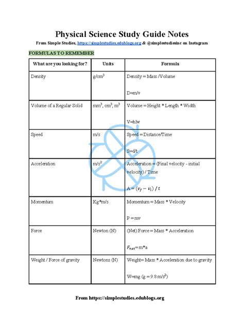 chapter 6 physical science study guide Epub
