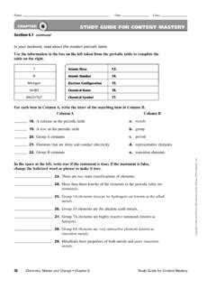 chapter 6 study guide for content mastery answer key Reader