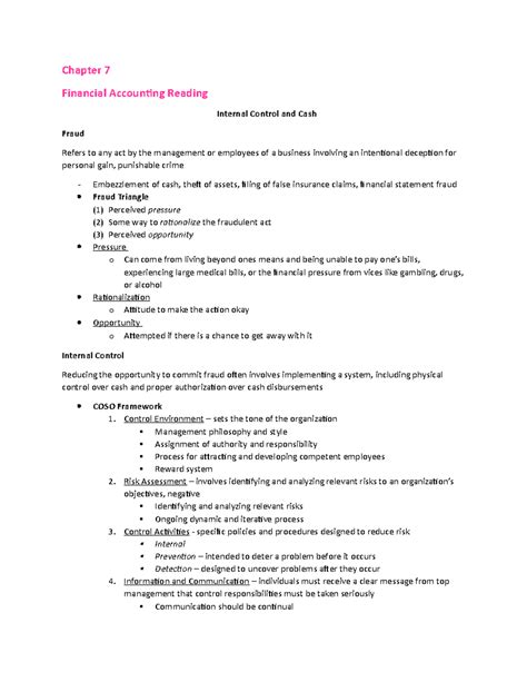 chapter 7 financial accounting Reader