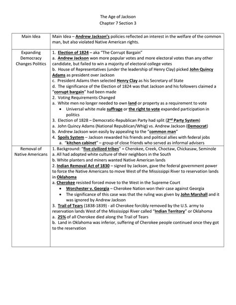 chapter 7 section 3 the age of jackson guided reading answers Kindle Editon