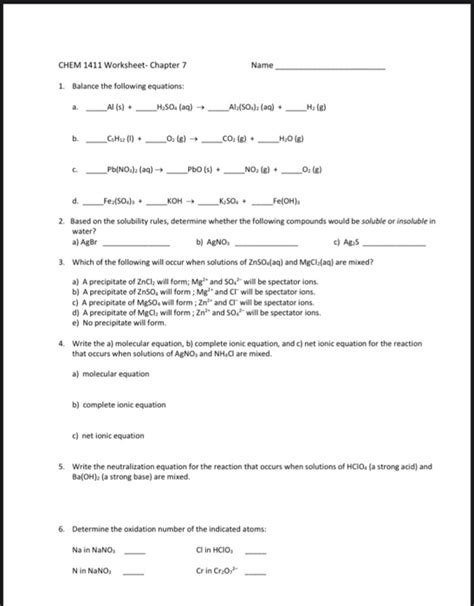 chapter 7 worksheet 1 answers Reader