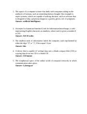 chapter 8 computer concepts answers Kindle Editon