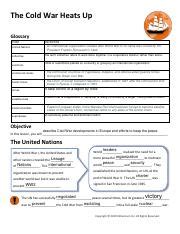 chapter 8 section 2 the cold war heats up PDF