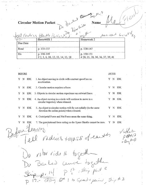 chapter review motion packet answers Kindle Editon