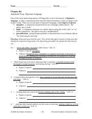 chapter six standard focus figurative language Kindle Editon