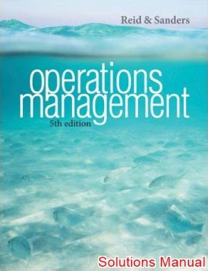 chapter solutions to operations management fifth edition Doc