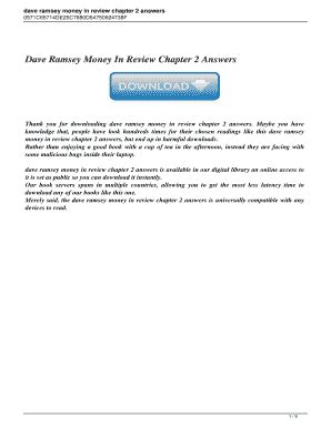 chapter-4-money-in-review-answers-dave Ebook Epub