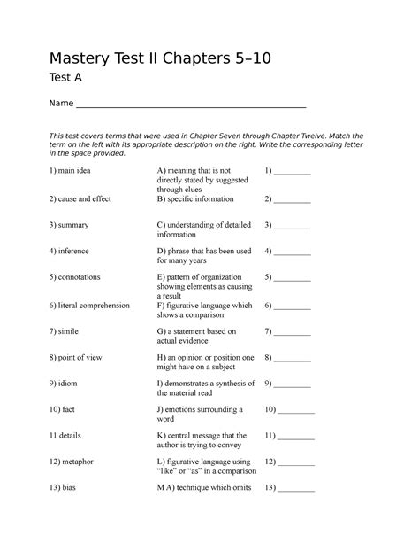 chapters 113 final mastery test malcore does not Ebook PDF