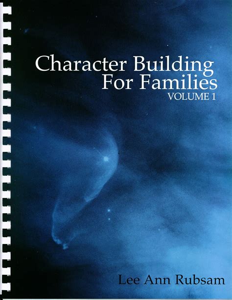 character building for families volume 1 Reader