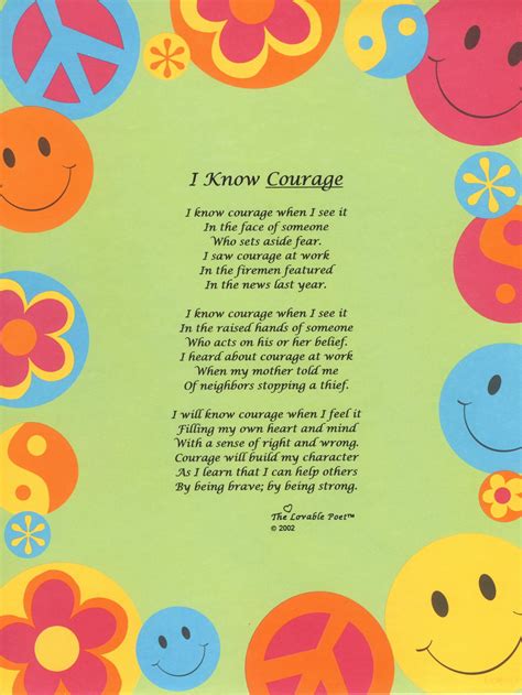 character counts caring poem PDF