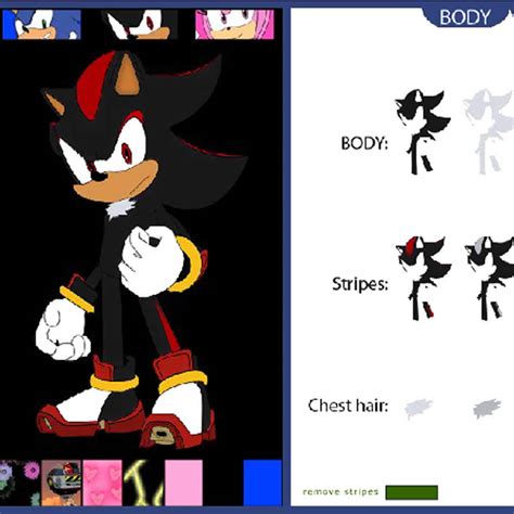 character creator sonic