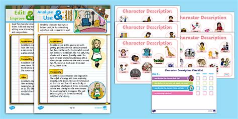 character description example for kids Doc