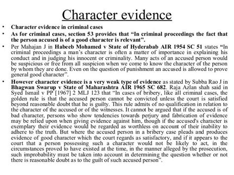 character evidence character evidence Epub