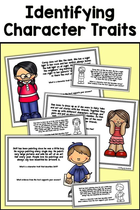character traits passages 2nd grade Epub
