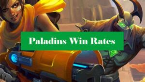 character with highest win rate in paladins