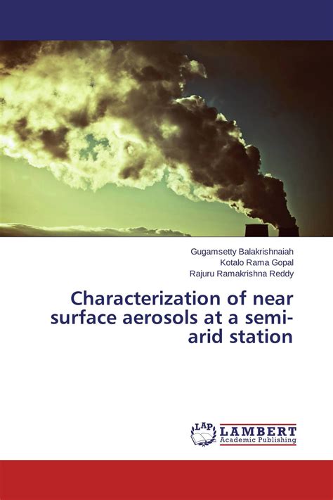 characterization surface aerosols semi arid station Reader