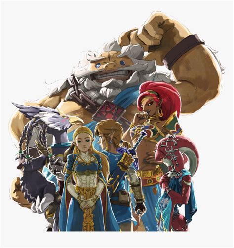 characters from breath of the wild