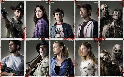 characters from walking dead season 1