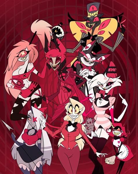 characters in hazbin hotel