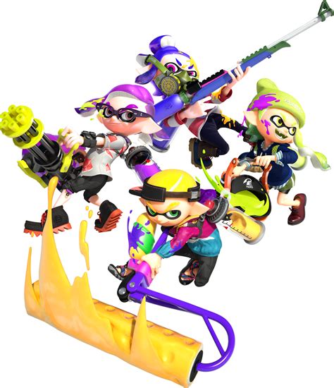 characters in splatoon 2