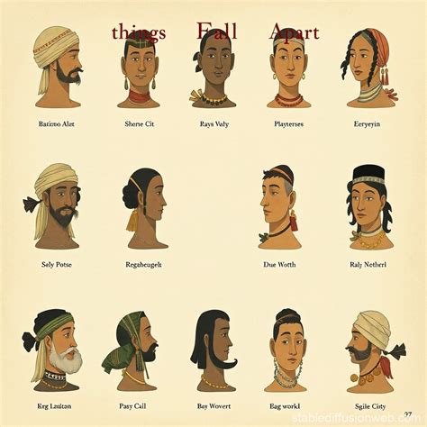 characters in the book things fall apart