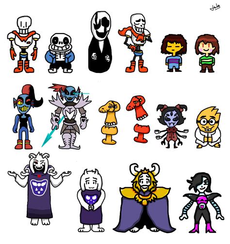 characters in undertale