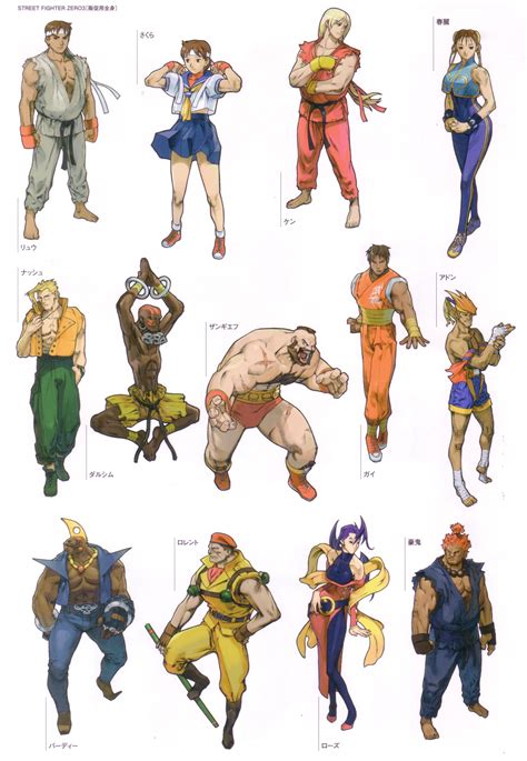 characters of street fighter