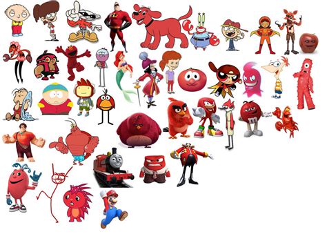 characters that are red