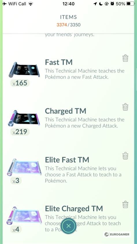 charged tm pokemon go