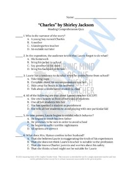 charles shirley jackson questions answers Epub