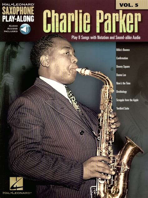 charlie parker saxophone play along 5 PDF