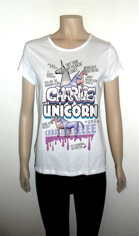 charlie the unicorn shirt