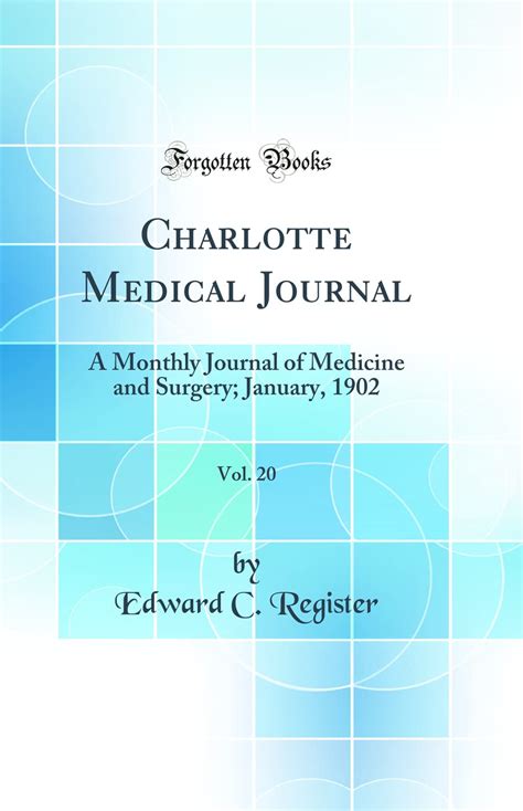 charlotte medical journal classic reprint PDF