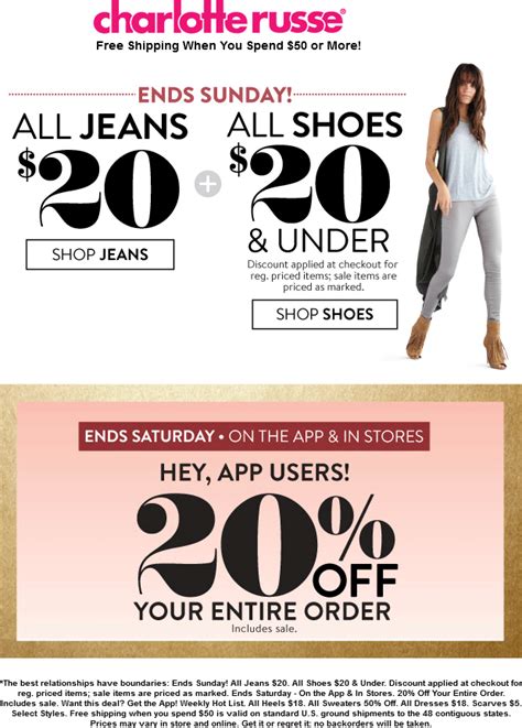 charlotte russe promo code 2015 Doc