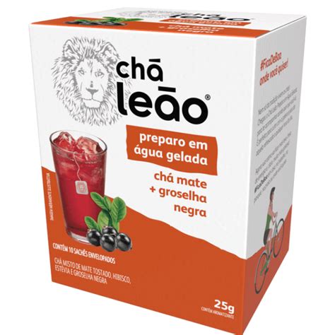 chas gelados leao