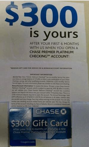 chase 300 bonus