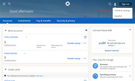 chase online change address Reader