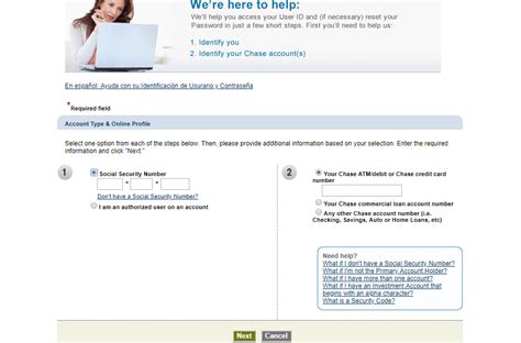 chase online login problems Reader