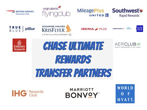 chase ultimate rewards transfer partners Epub
