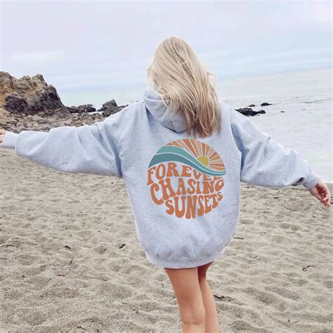 chasing sunsets sweatshirt