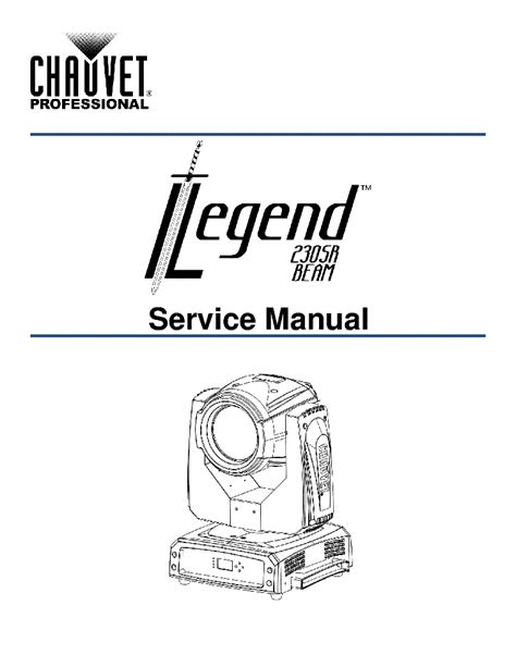 chauvet service manual Reader