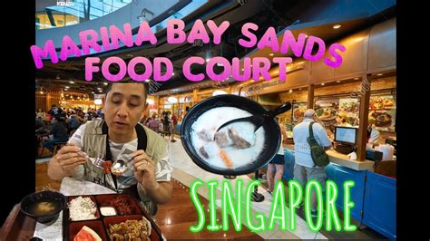 cheap food around marina bay sands