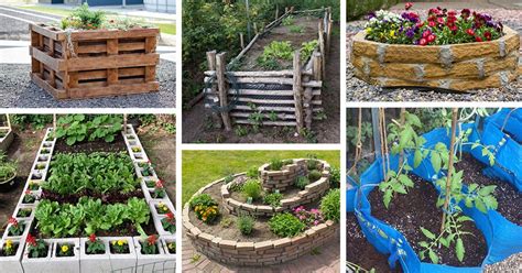 cheap raised garden beds