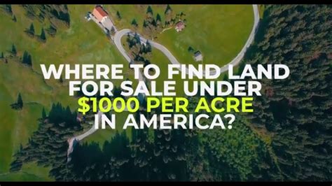 cheapest land per acre in the united states