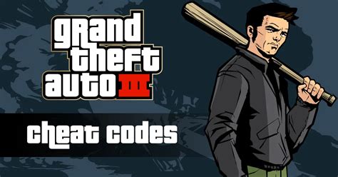 cheat codes for gta iii