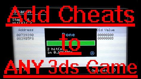 cheats for 3ds games