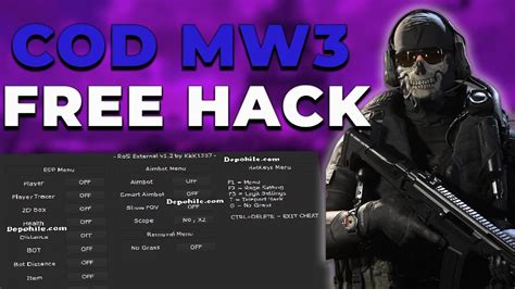 cheats for cod mw3