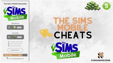 cheats sims mobile